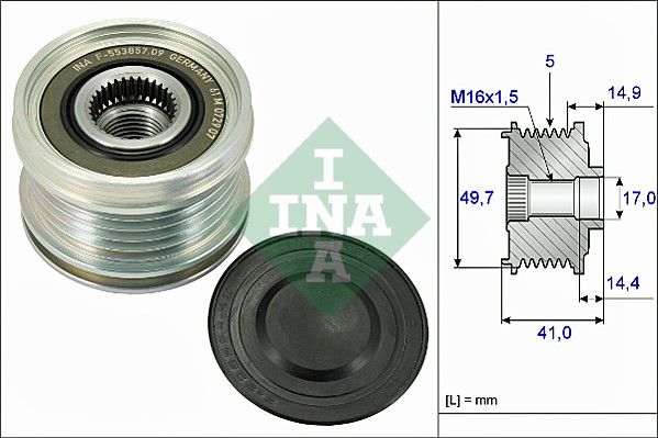 WILMINK GROUP Механизм свободного хода генератора WG1253677